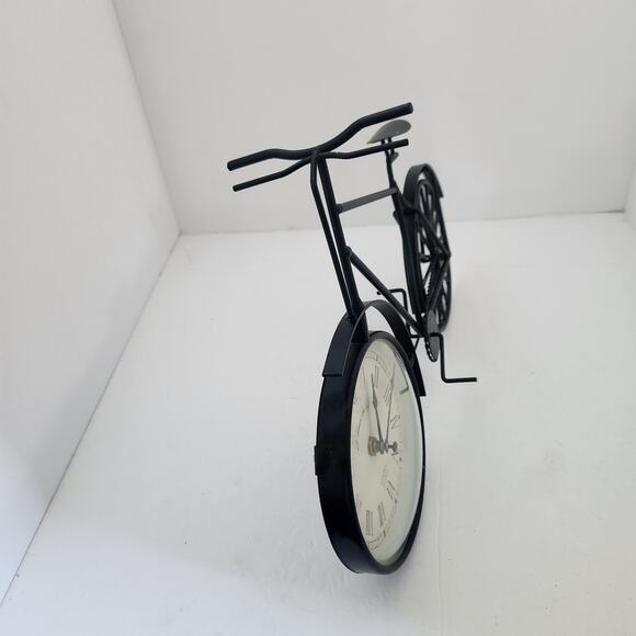 Quartz metal bicycle clock, works. - Picture 2 of 4